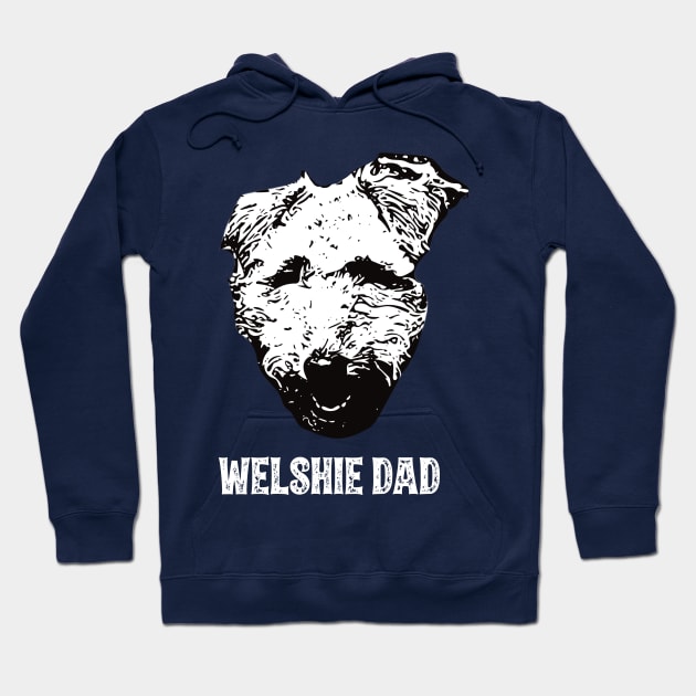 Welsh Terrier Dad Hoodie by DoggyStyles